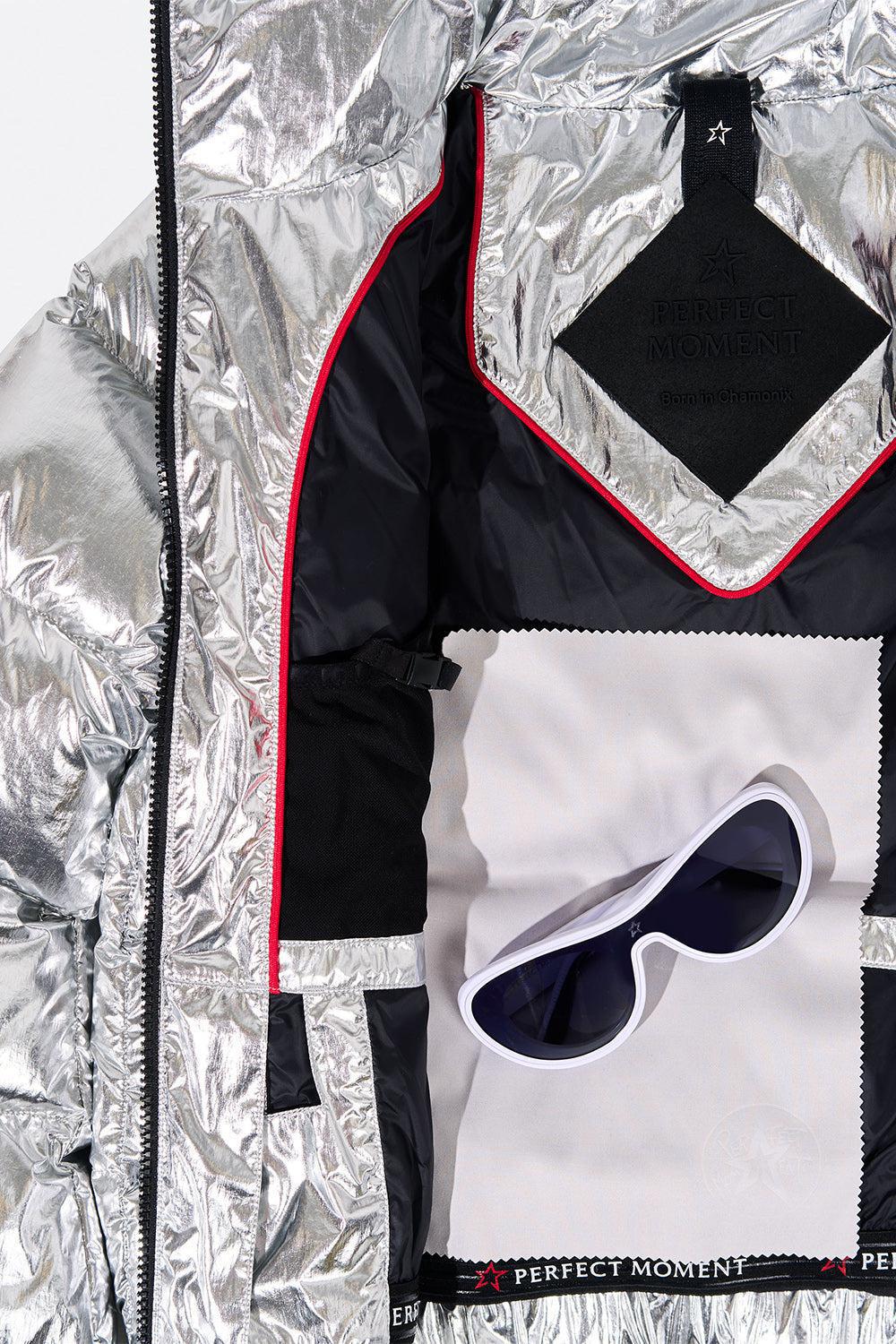 Polar Flare Ski Jacket II - Silver Foil - Image 9