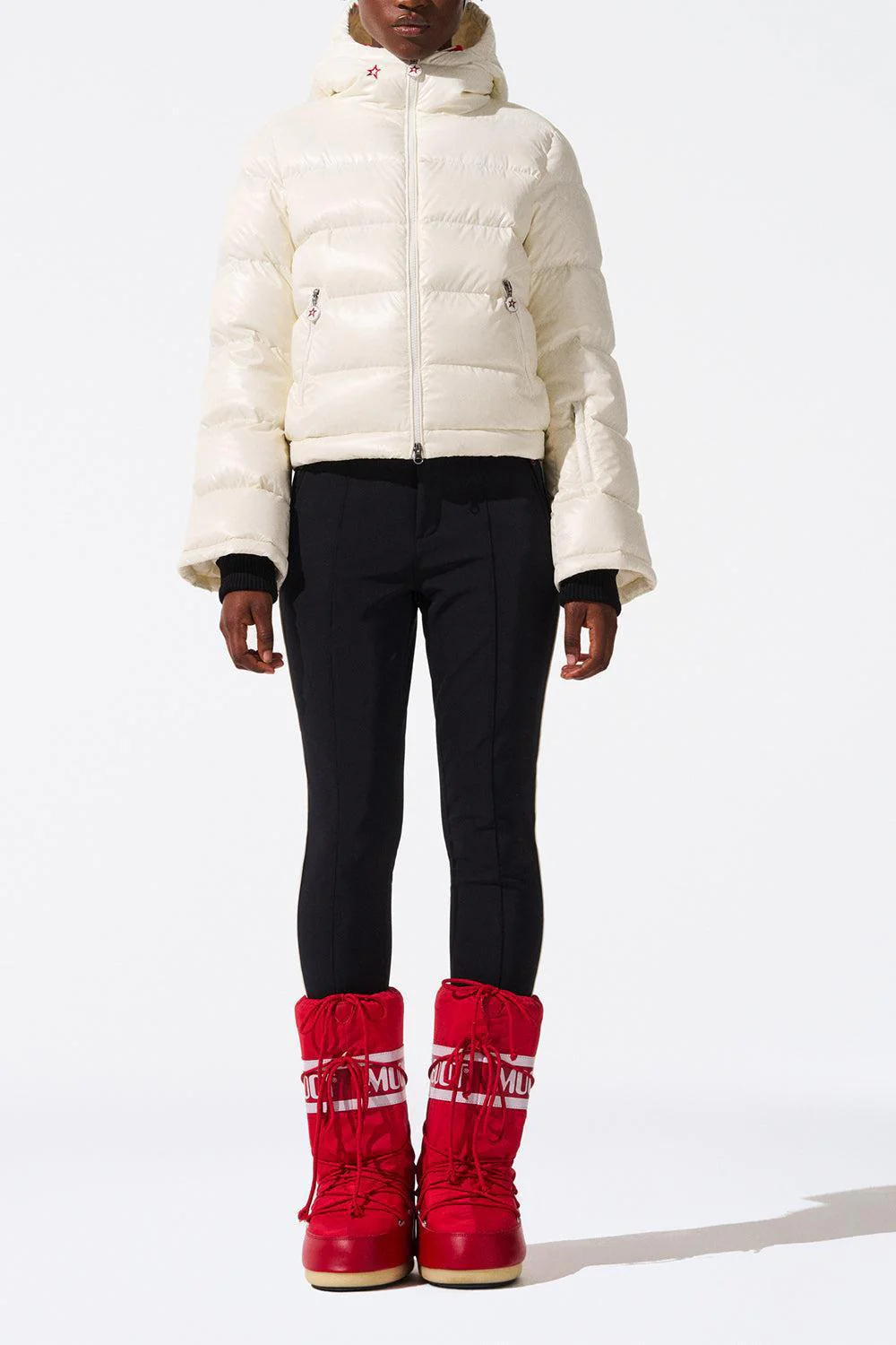 Polar Flare Ski Jacket II - Snow White - Image 3