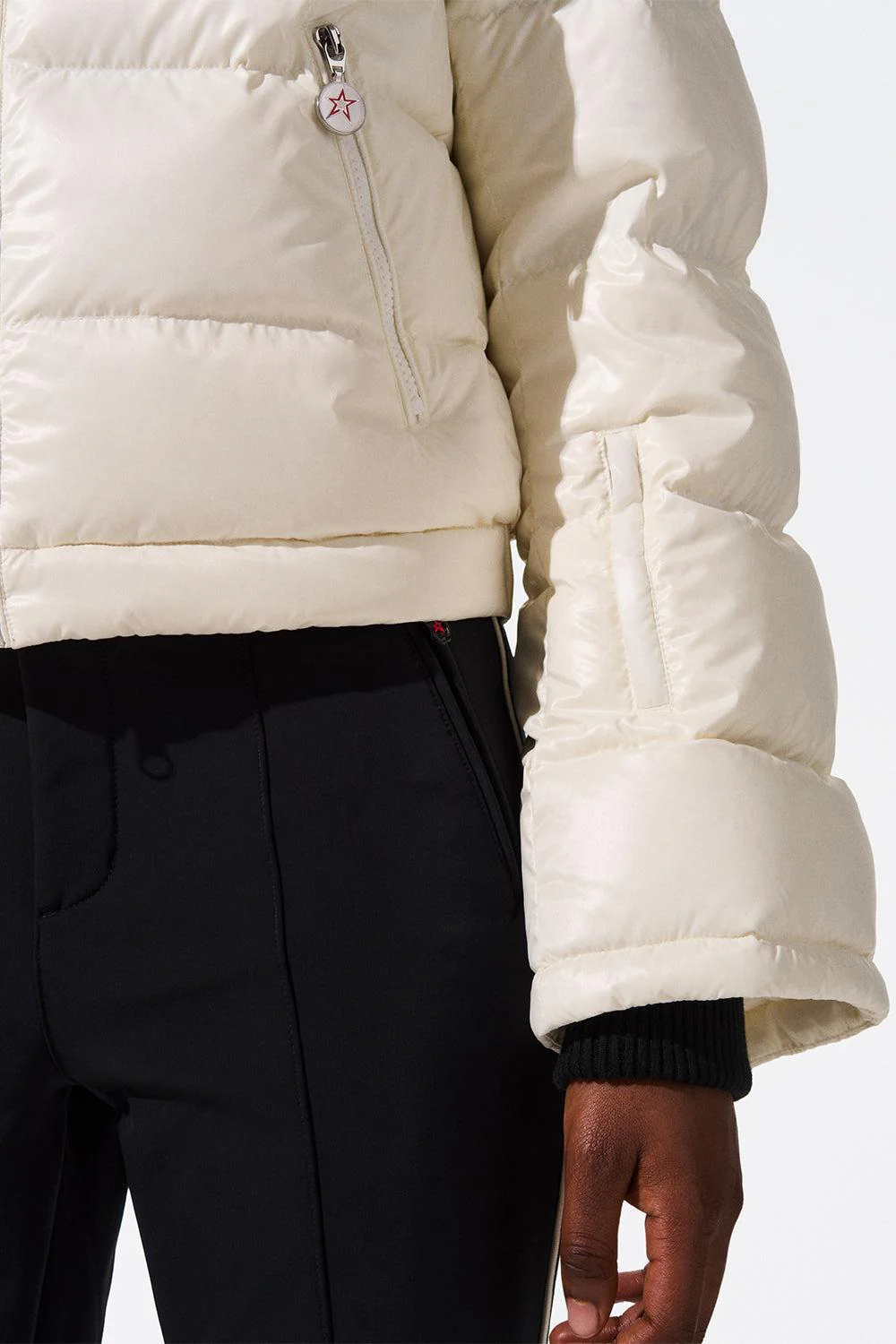 Polar Flare Ski Jacket II - Snow White - Image 4