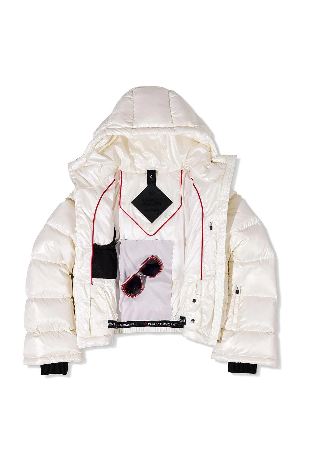 Polar Flare Ski Jacket II - Snow White - Image 7
