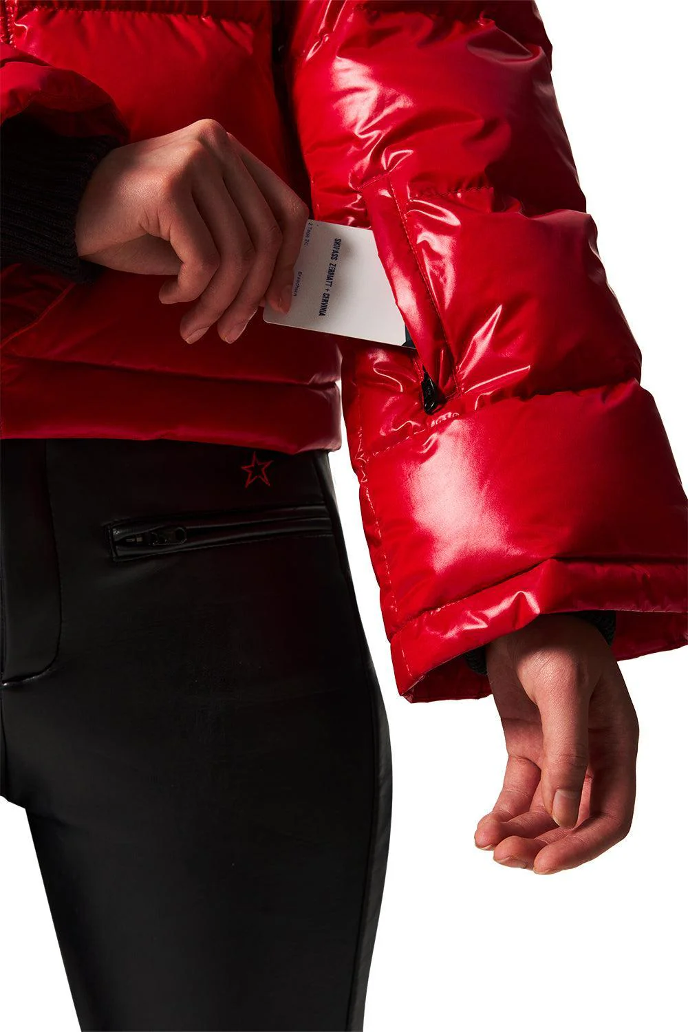 Polar Flare Ski Jacket III - Red - Image 6