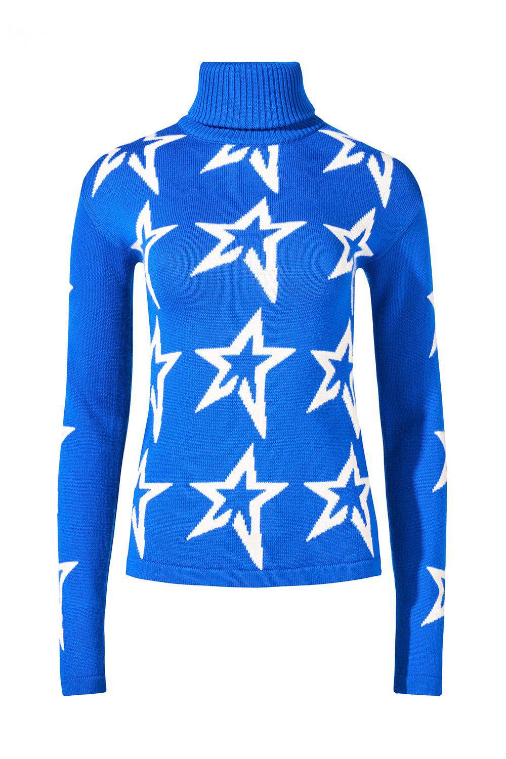 Star Dust Sweater - True Indigo White