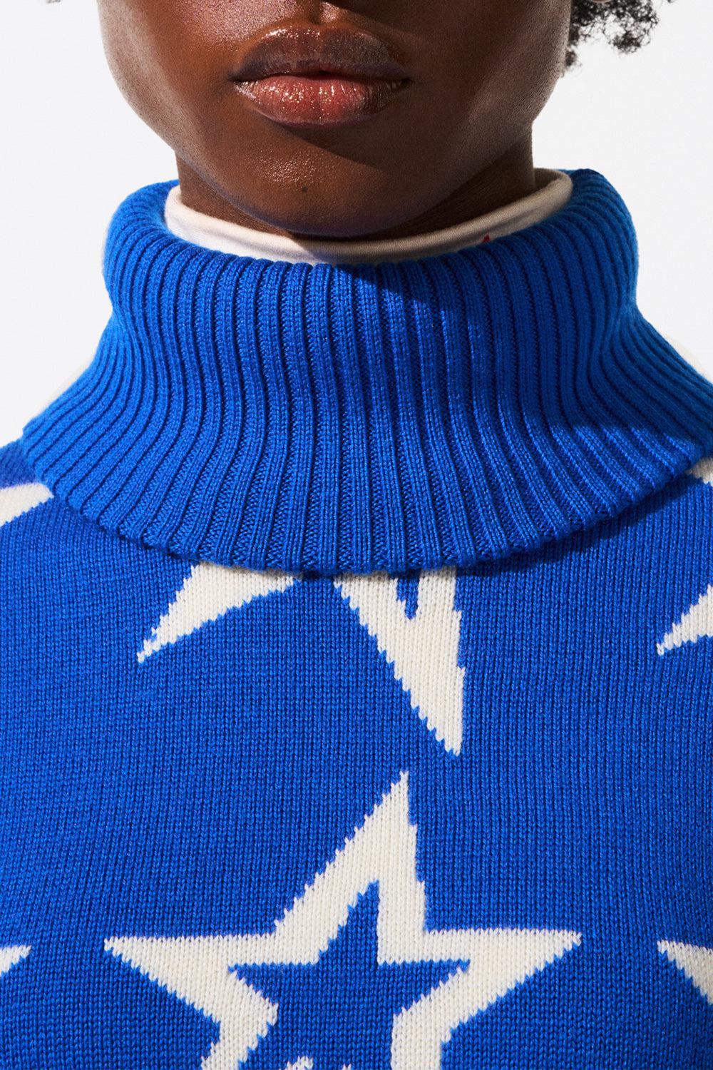 Star Dust Sweater - True Indigo White - Image 4