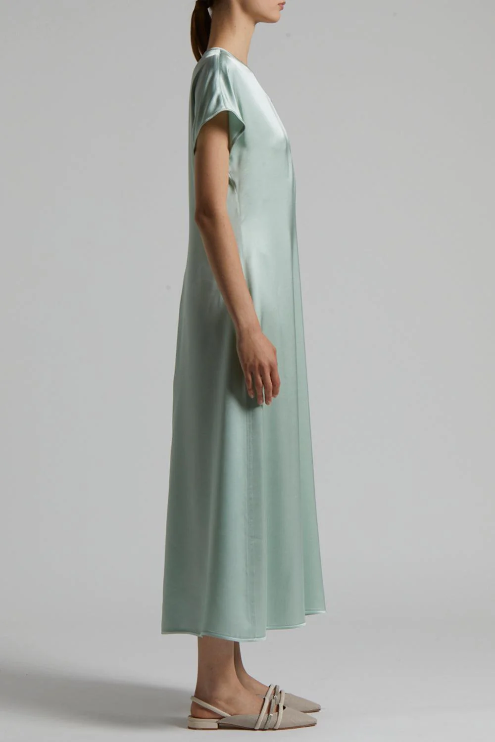 Cap Sleeve Long Dress - Image 4