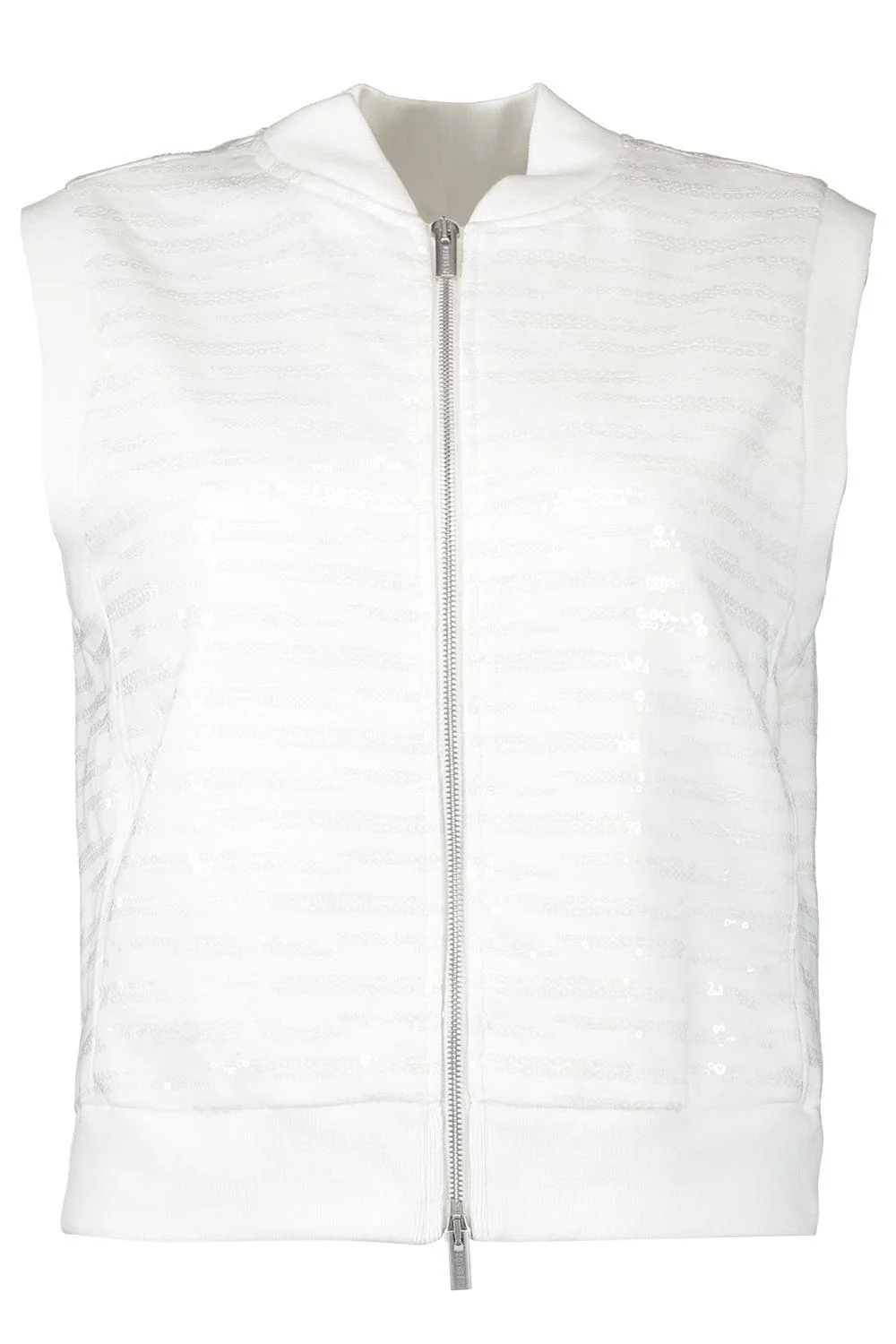 Embroidered Plush Vest