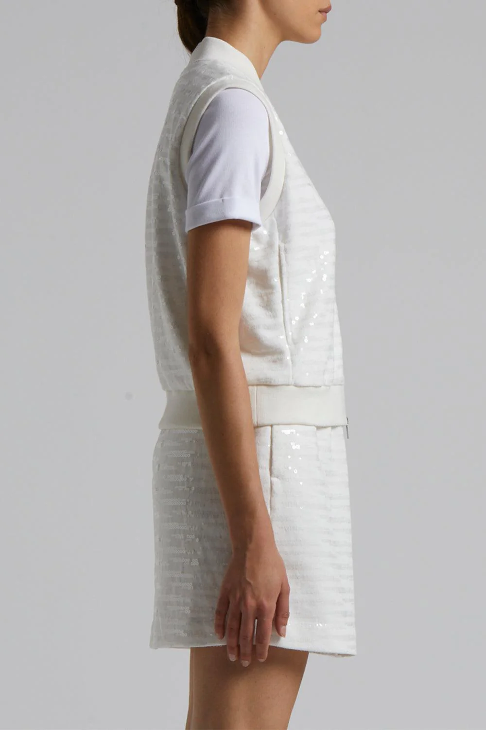 Embroidered Plush Vest - Image 3