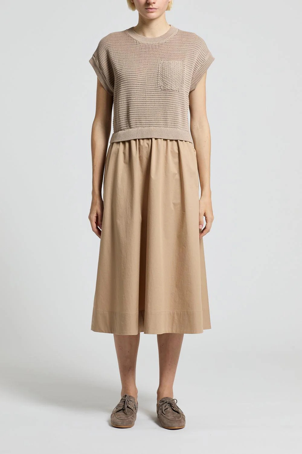 Knit Midi Dress - Image 2