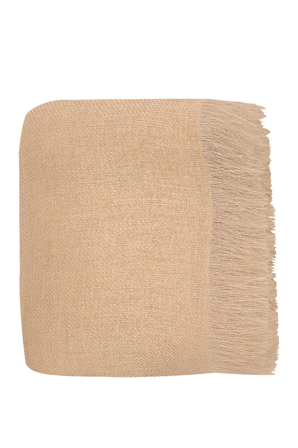 Lurex Kimono - Amber Beige