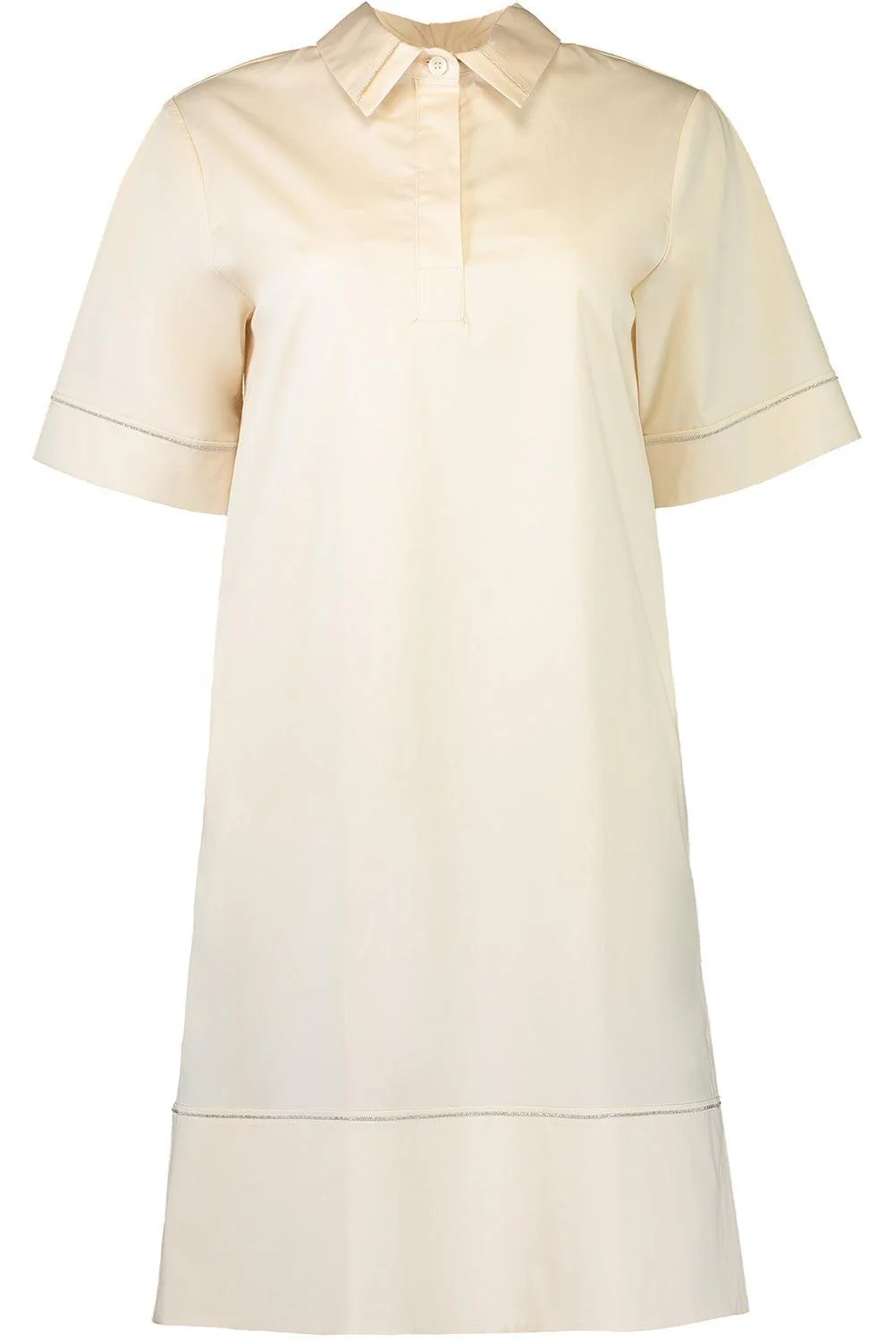 Short Sleeve Collar Dress