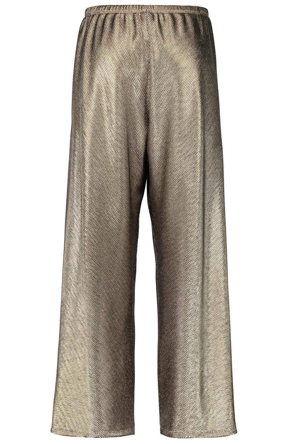 Bias Crop Pant - Gold - Image 5