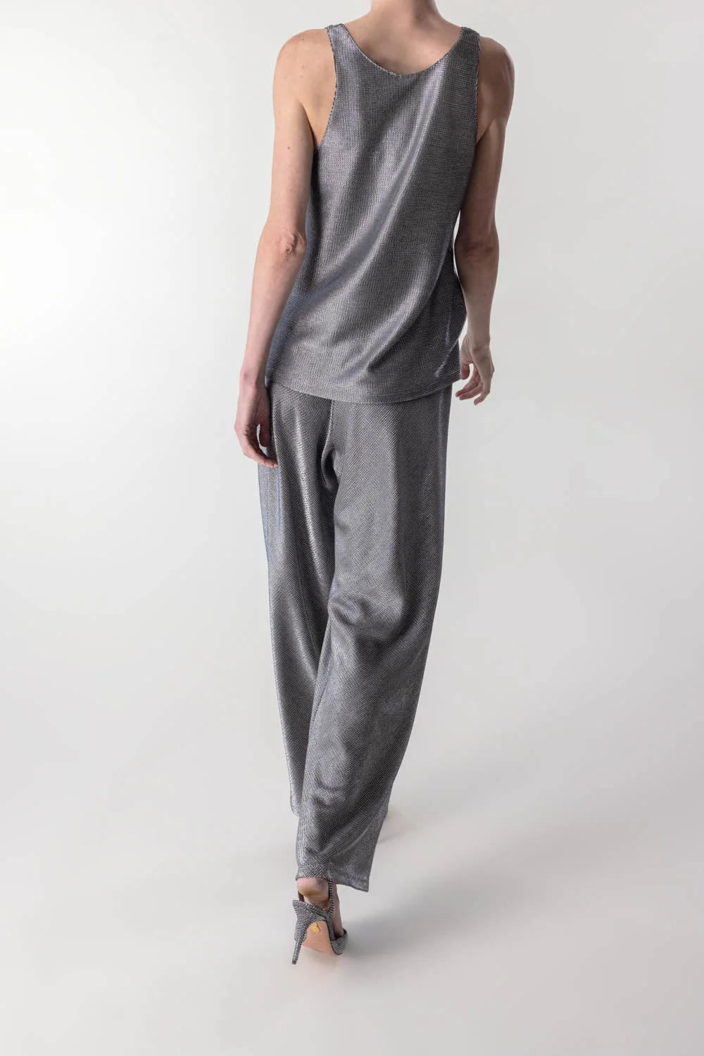Bias Pant - Silver Mesh - Image 4