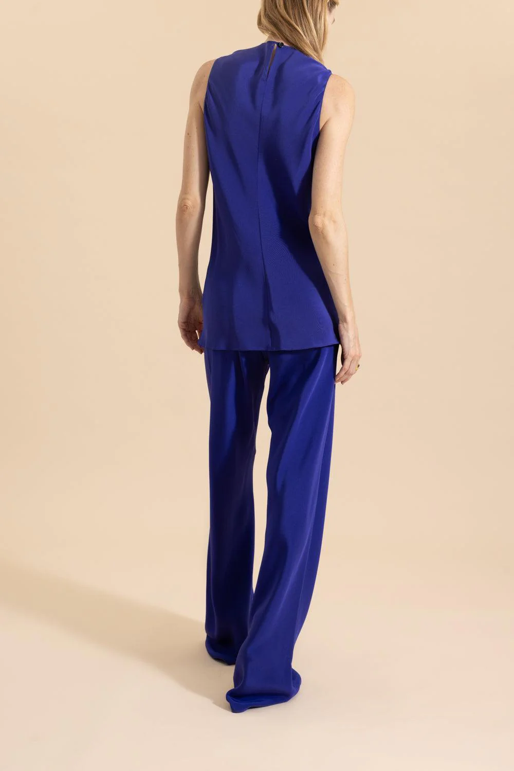 Bias Wide Leg Pant - Sappho Blue - Image 4