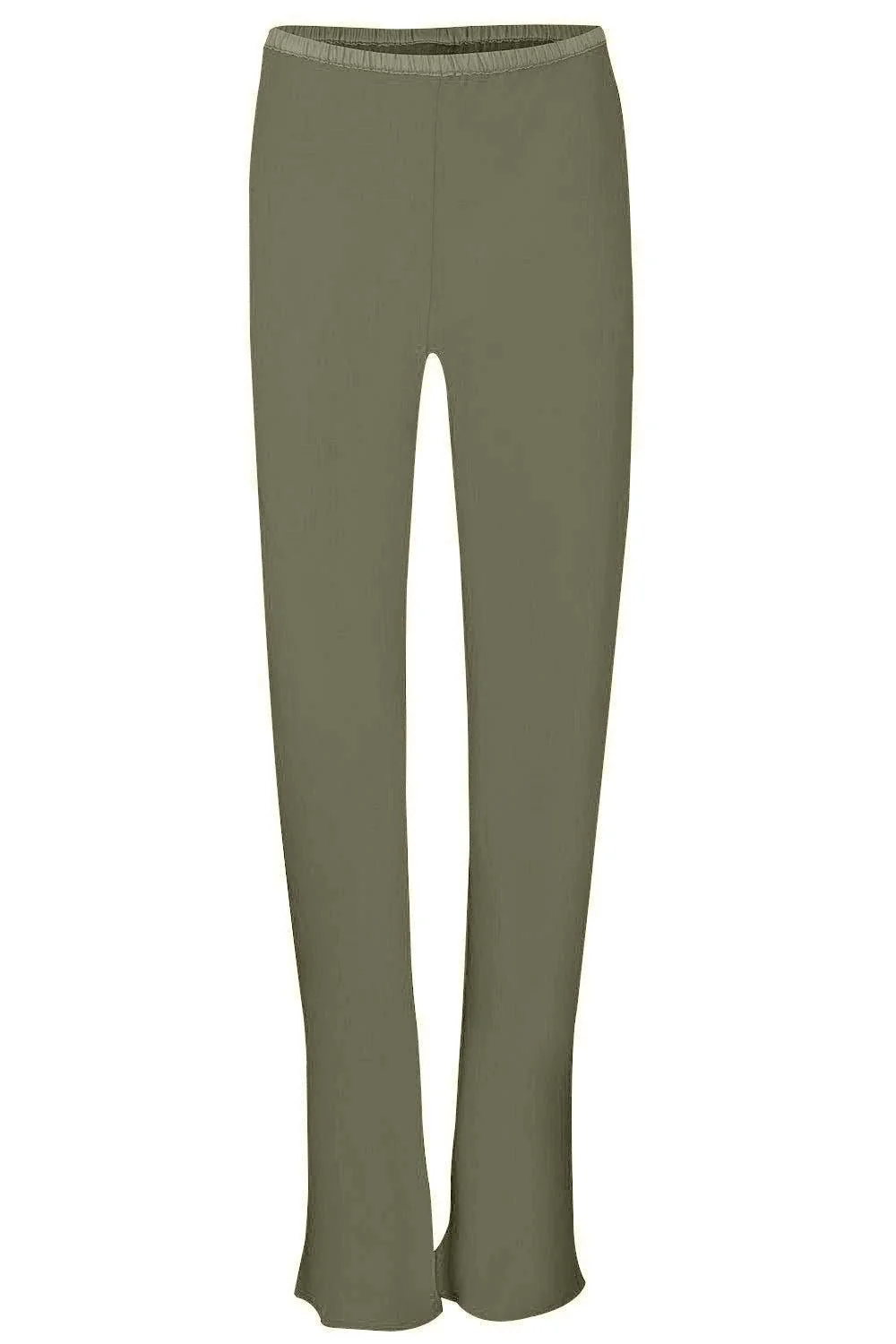 Bias Wide Leg Pant - Green Earth