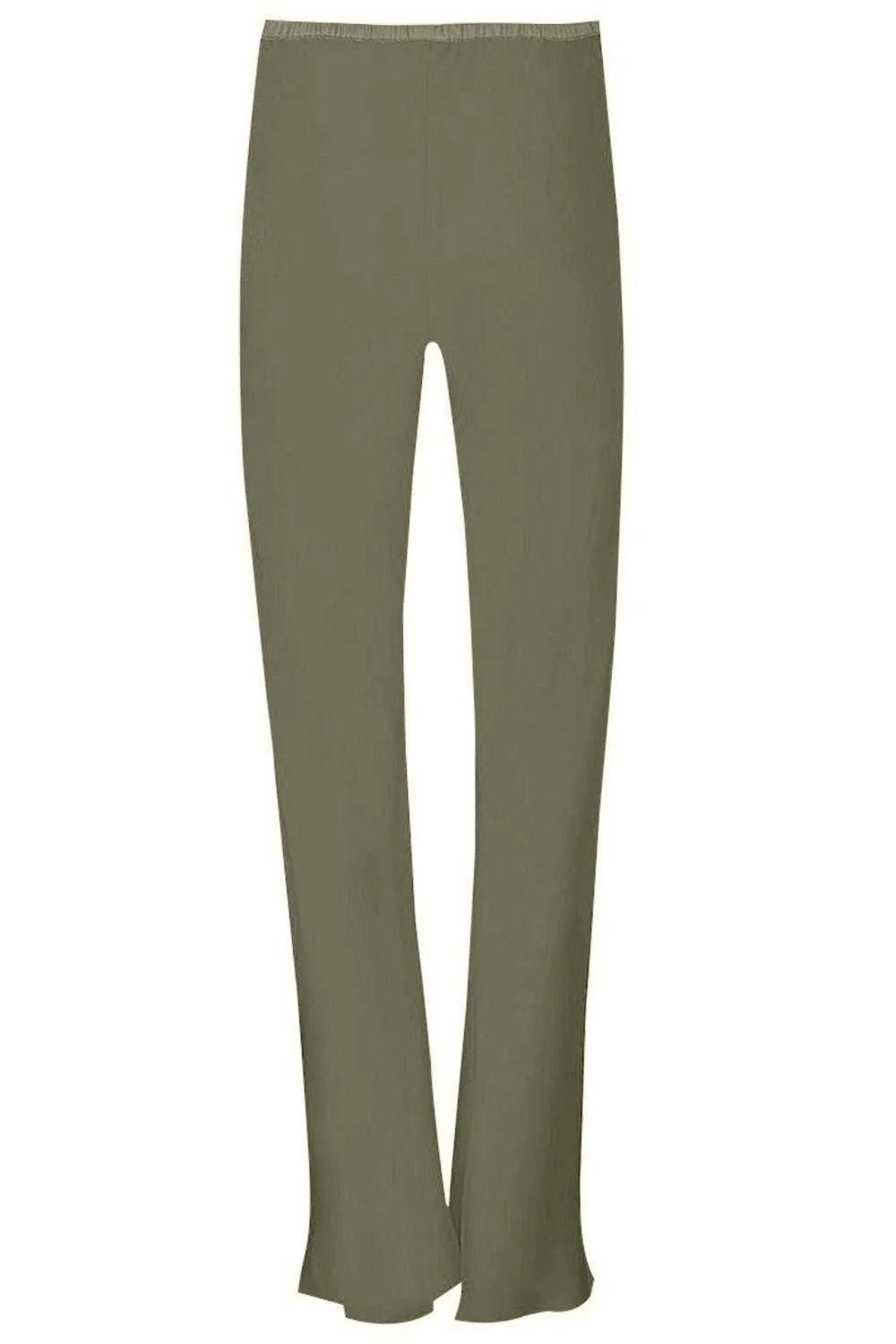 Bias Wide Leg Pant - Green Earth - Image 5