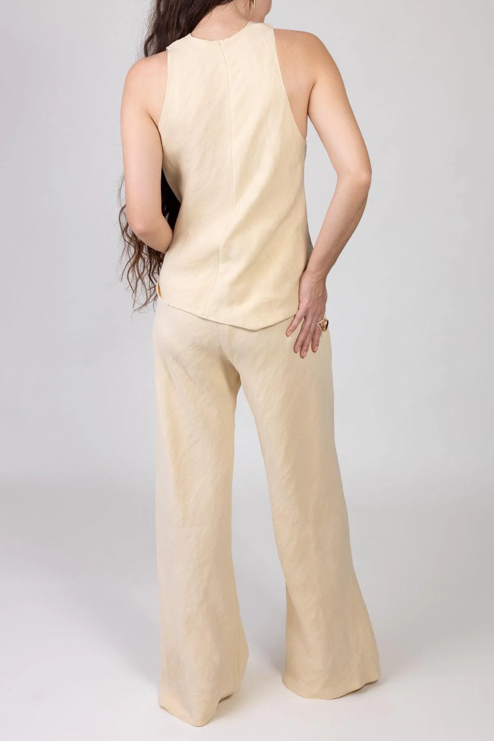 Cropped Pant - Neutral - Image 4