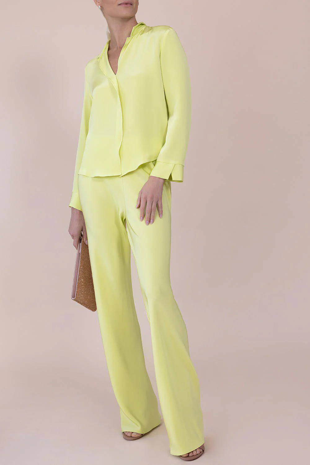 Cuff Blouse - Pistachio - Image 2