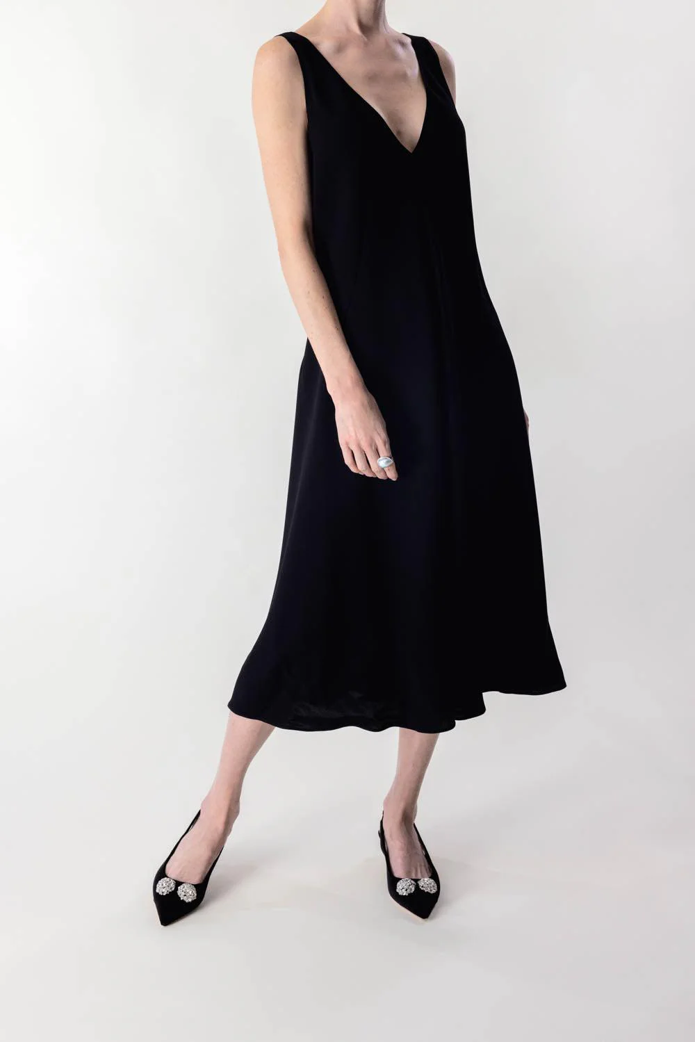 Glide Dress - Black - Image 2