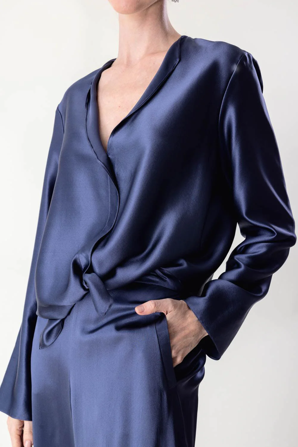 House Blouse - Denim - Image 3