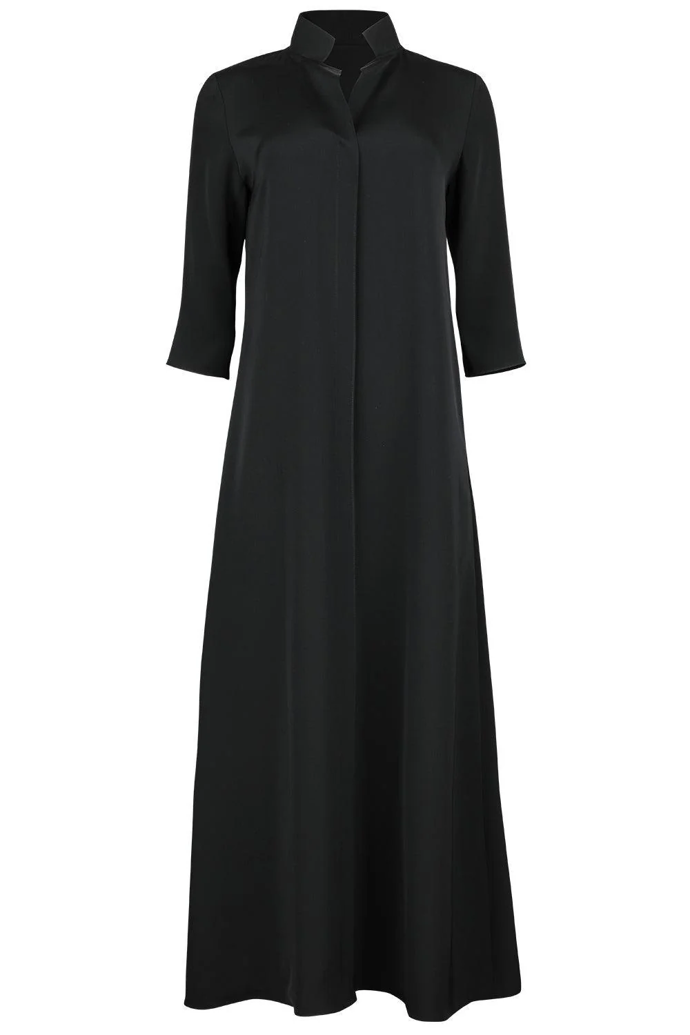 Long Frolic Dress - Black