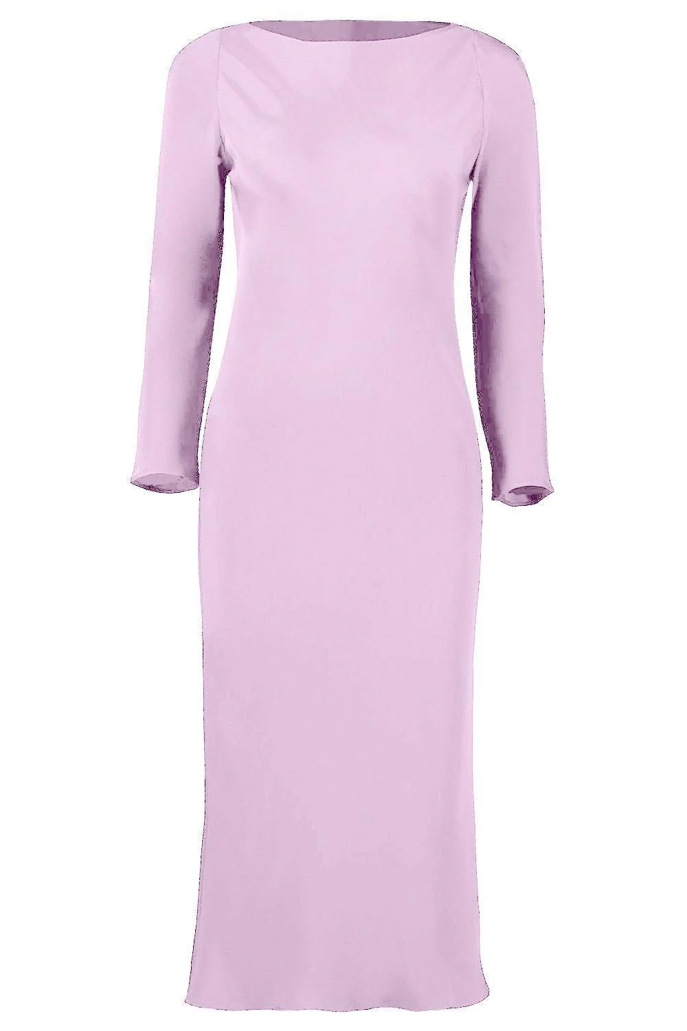 Long Sleeve Midi Dress - Lotus