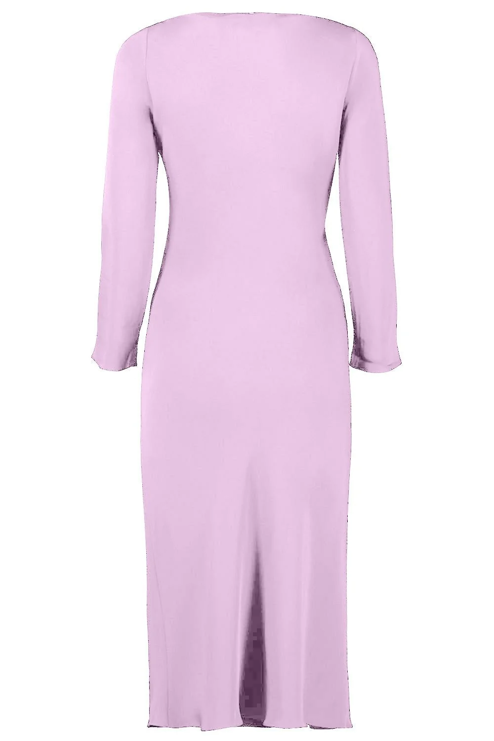 Long Sleeve Midi Dress - Lotus - Image 5