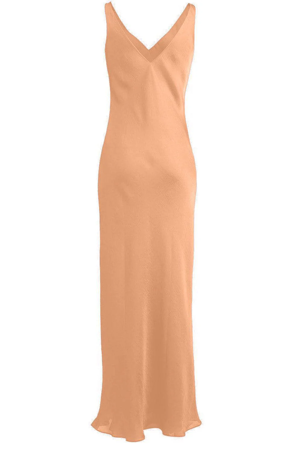 Low Back Maxi Dress - Cantaloupe - Image 5