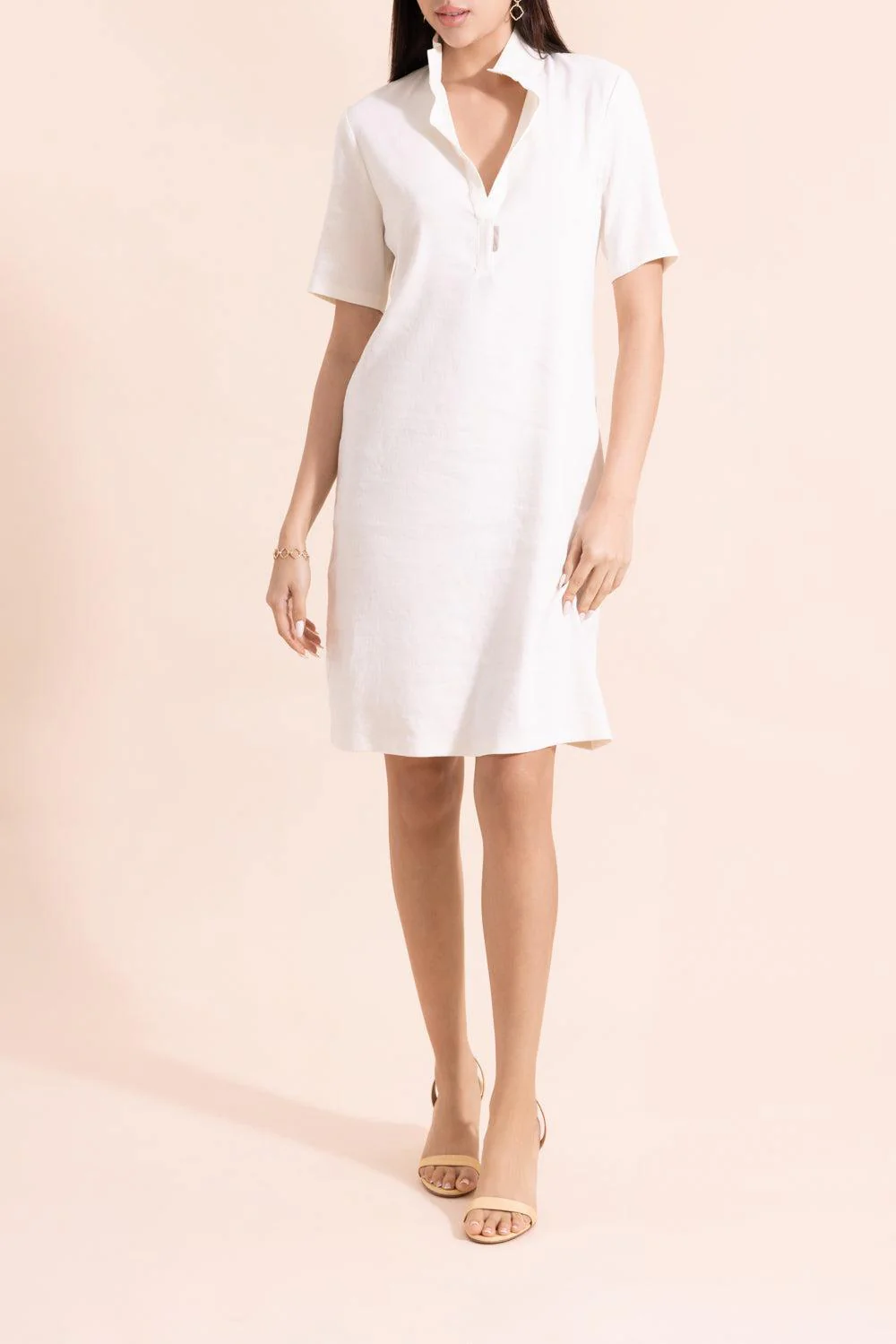 Paola Midi Dress - Salt - Image 2