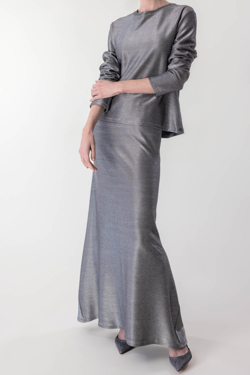Rudder Skirt - Silver Mesh - Image 2