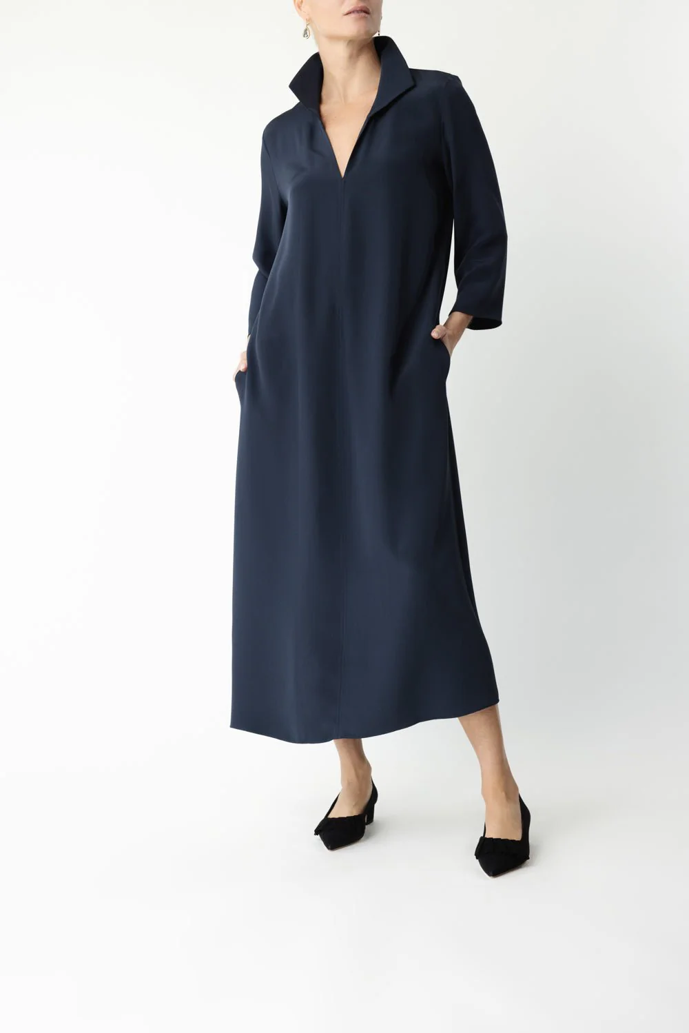 Sherang Dress - Navy - Image 2