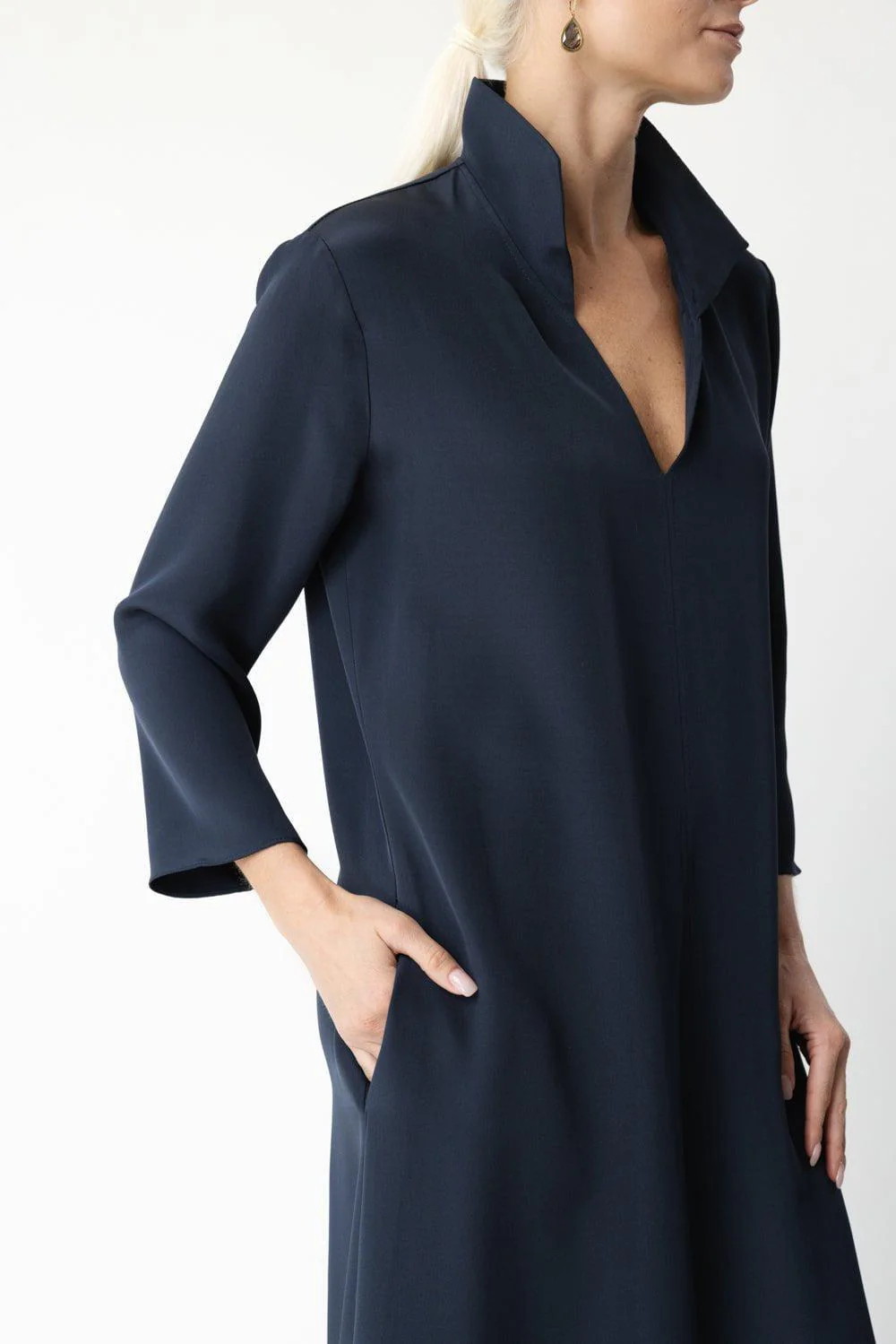 Sherang Dress - Navy - Image 3