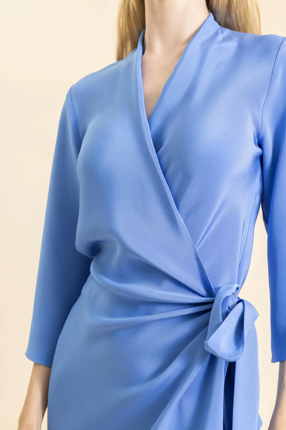 Sleeve Yard Dress - Medium Blue - Image 4