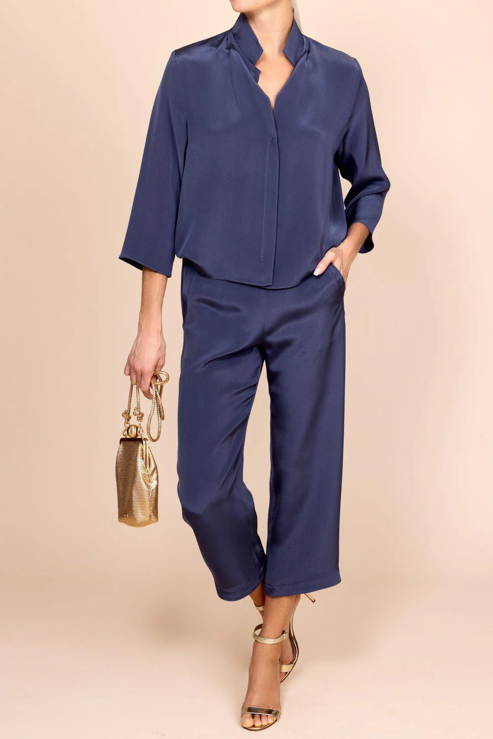 Squad Crop Pant - Denim - Image 3