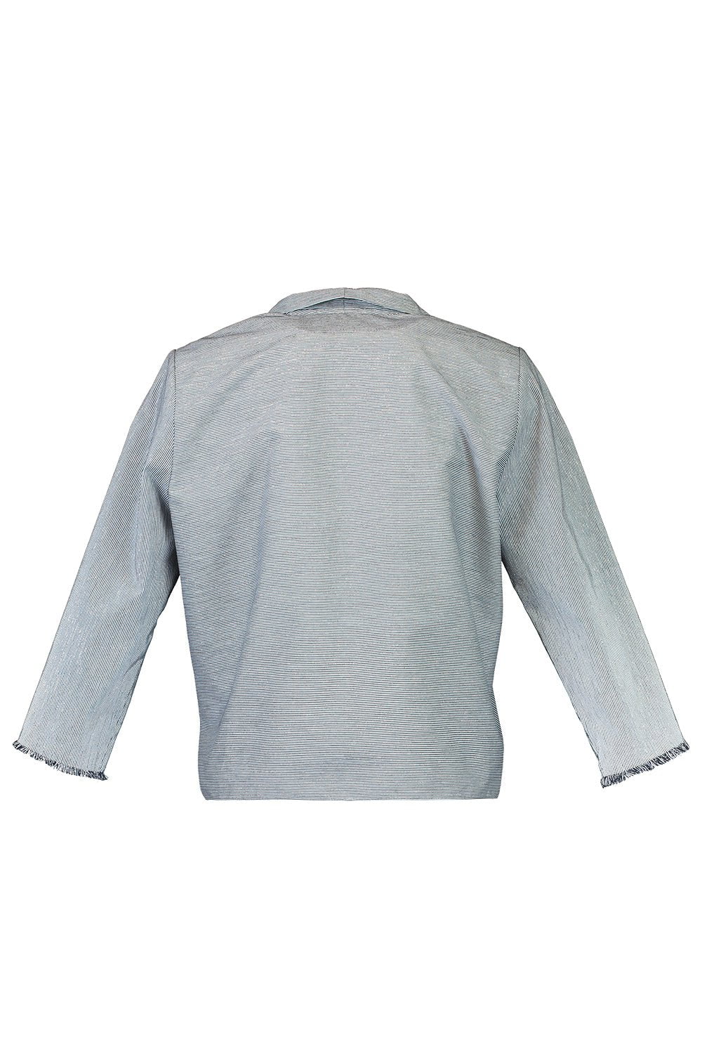 Square Front Frolic Top - Blue - Image 6