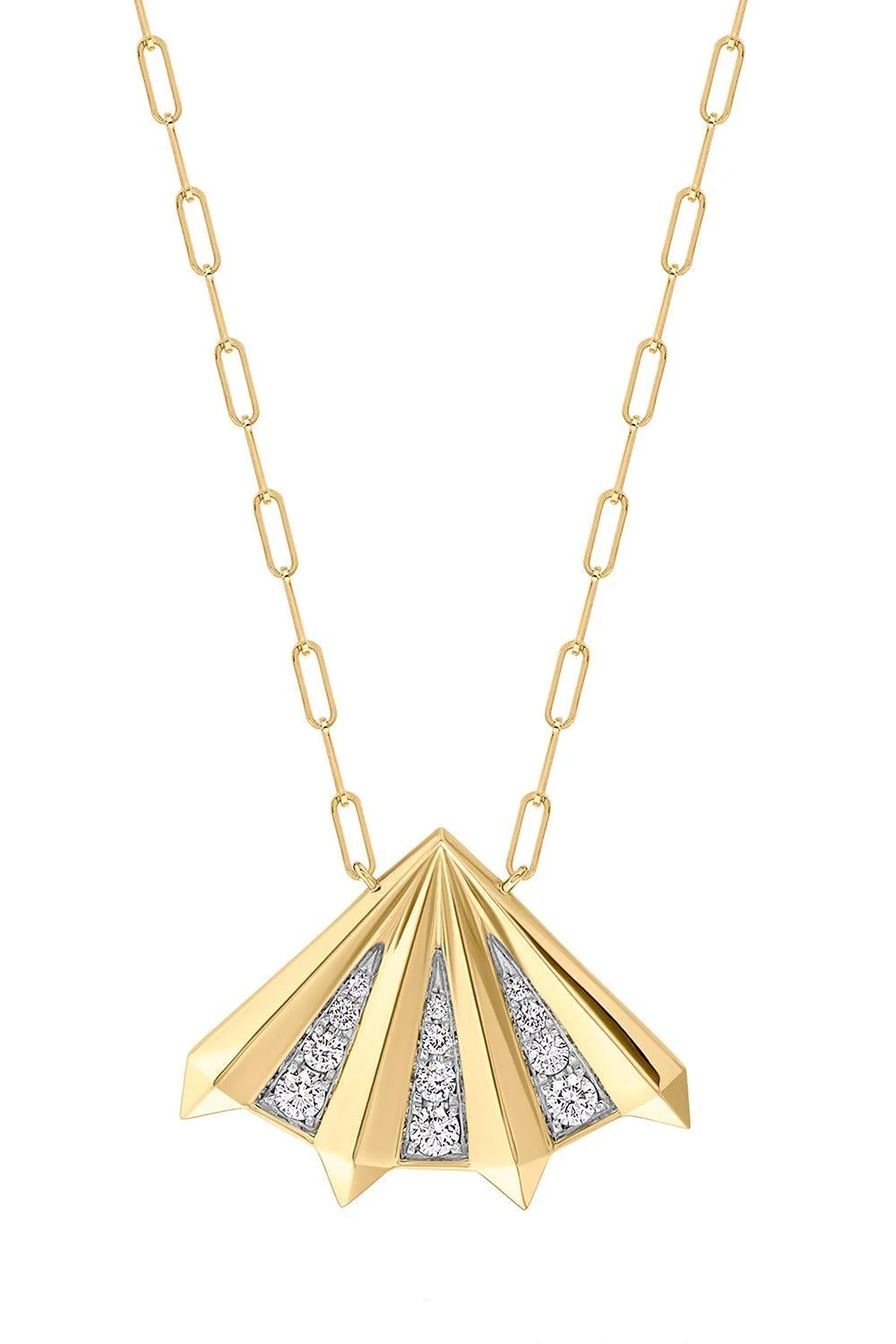 Aura Fan Necklace