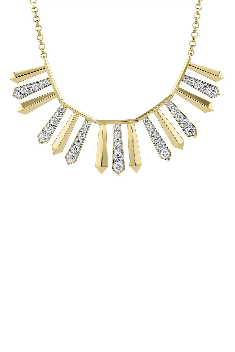 Aura Large Feathered Necklace