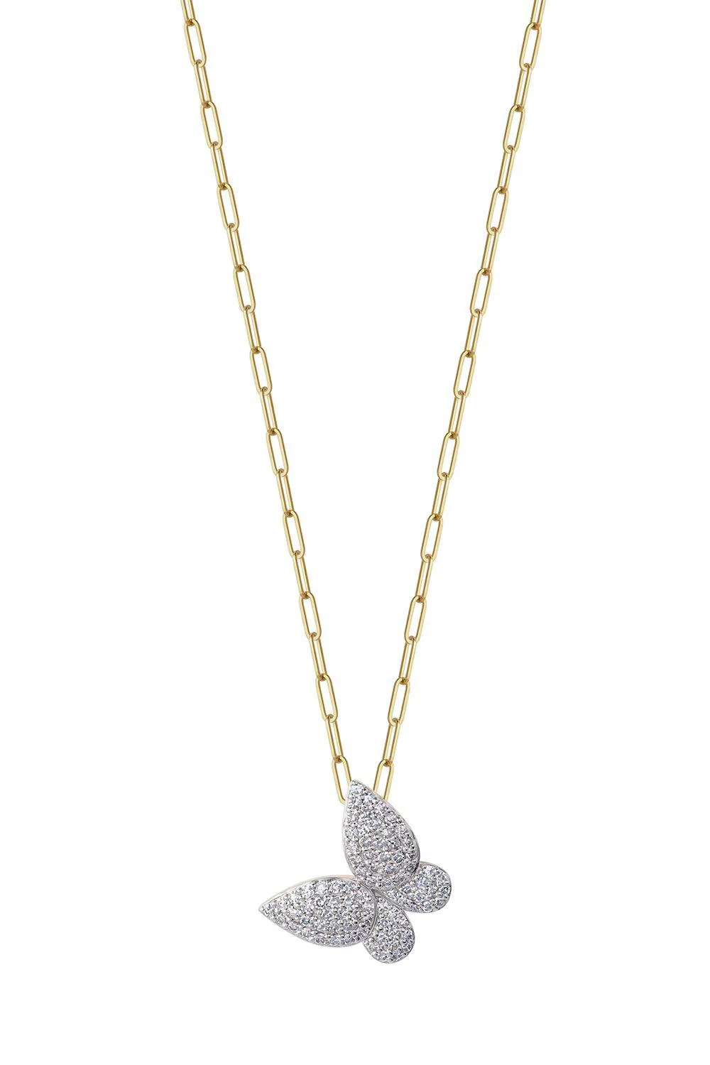 Butterfly Diamond Necklace