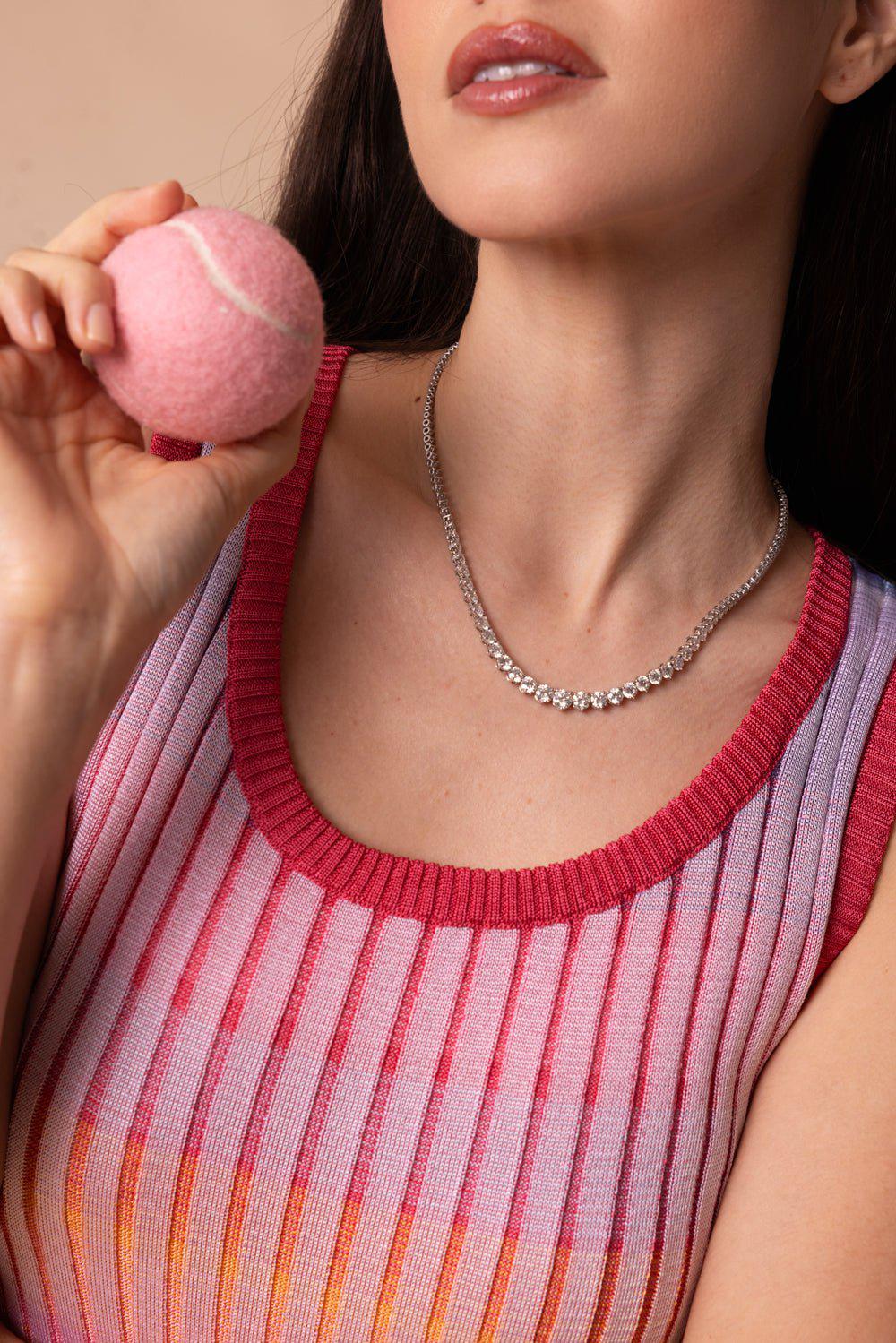 Diamond Riviera Necklace - Image 4