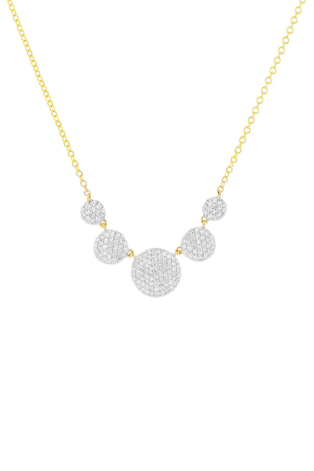 Graduated Infinity Station Necklace