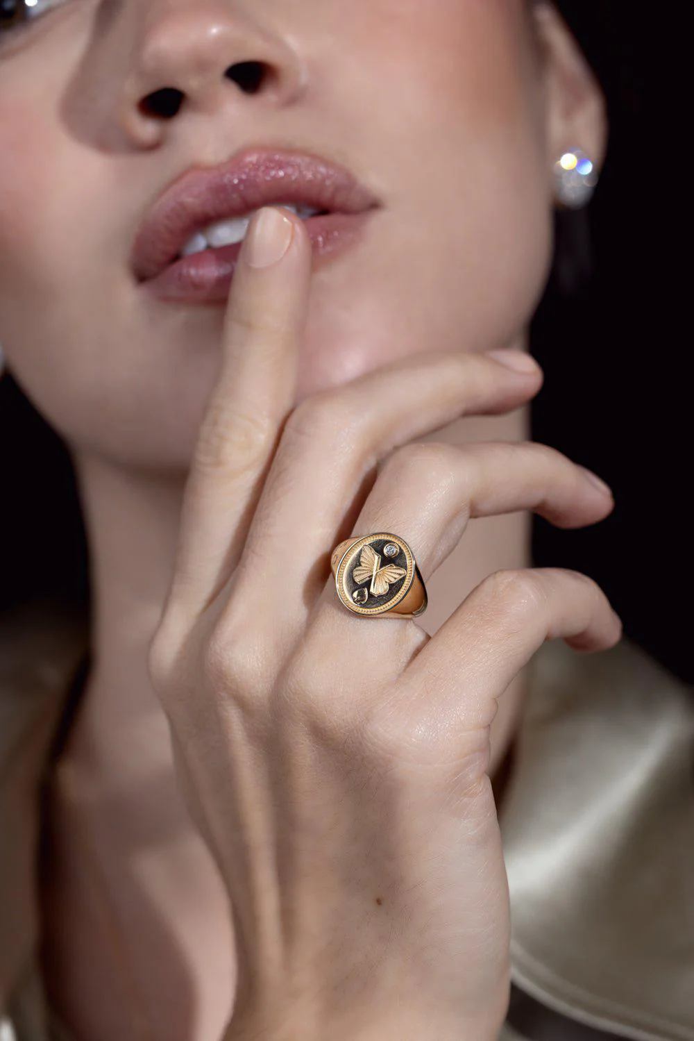 Infinity Stud Earrings - Image 3