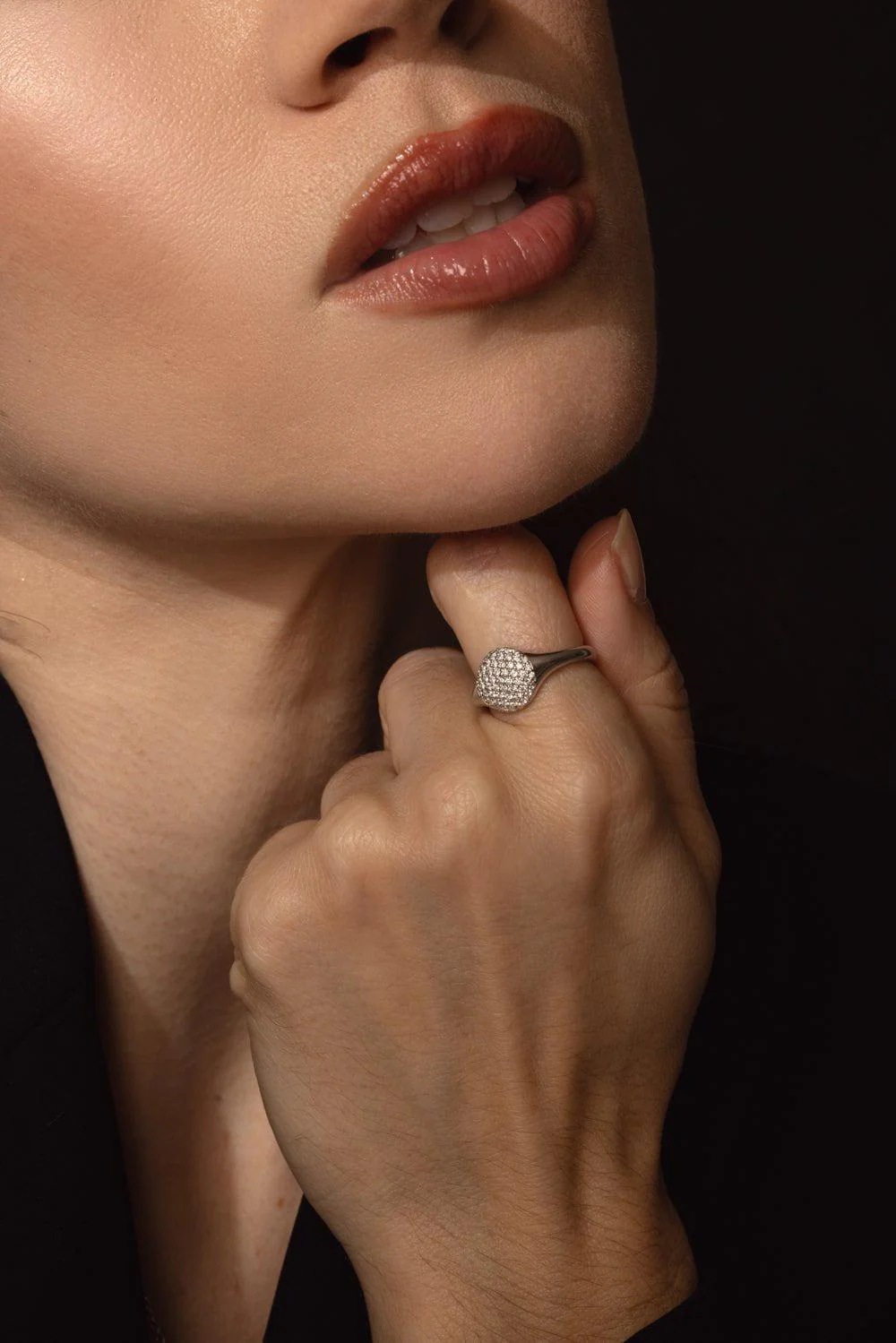 Inifinity Diamond Stack Ring - Image 2