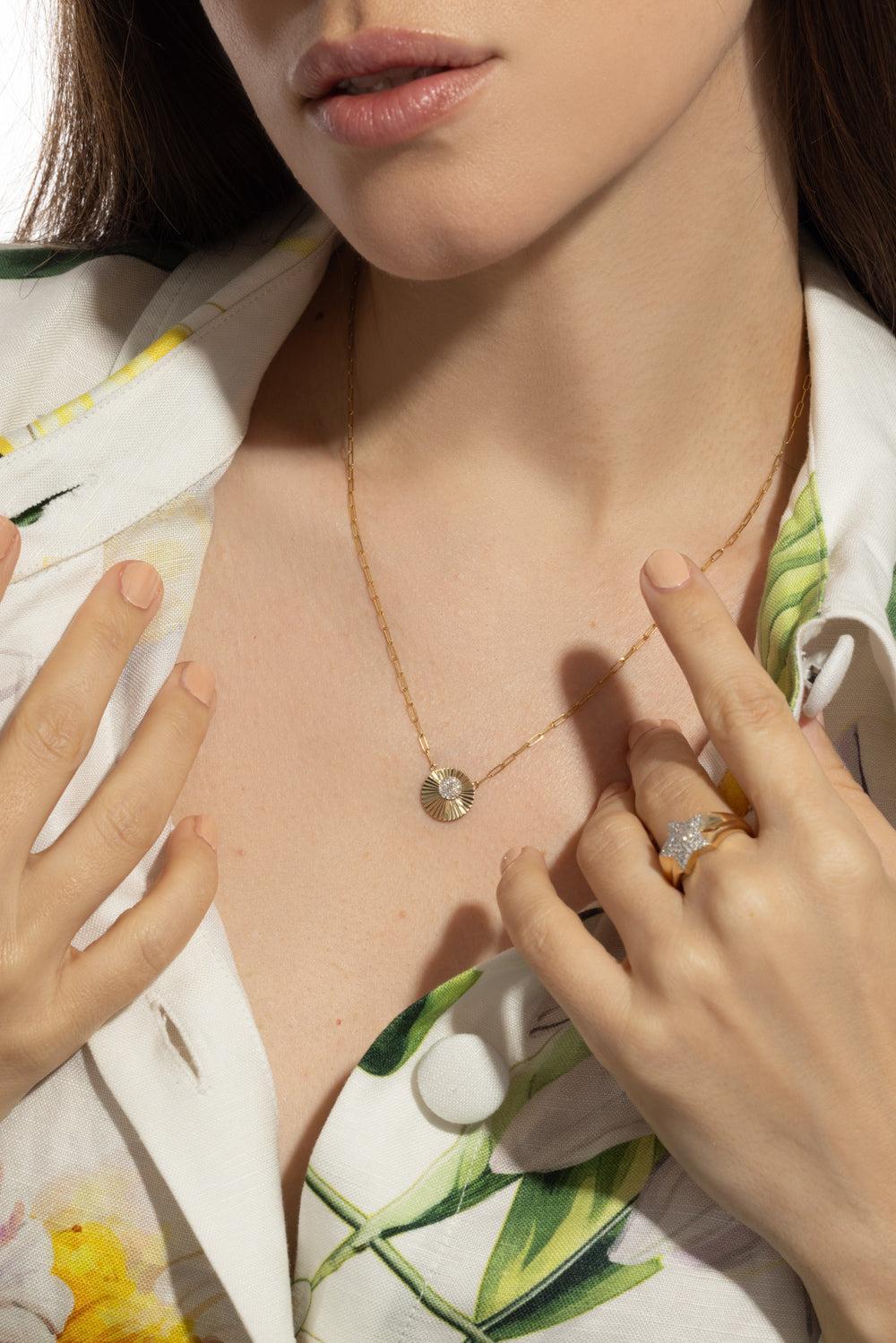 Offset Mini Aura Necklace - Image 2