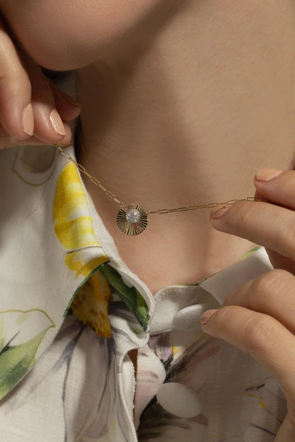 Offset Mini Aura Necklace - Image 3