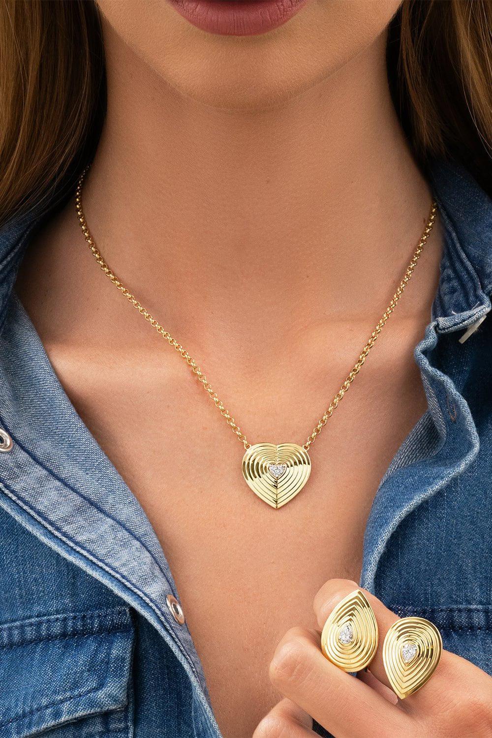 XL Heart Stories Necklace - Image 2