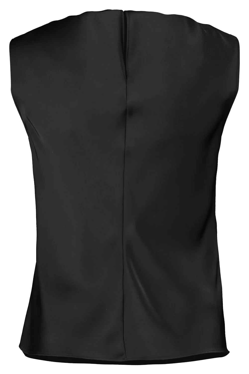 Cowl Neck Blouse - Black - Image 5