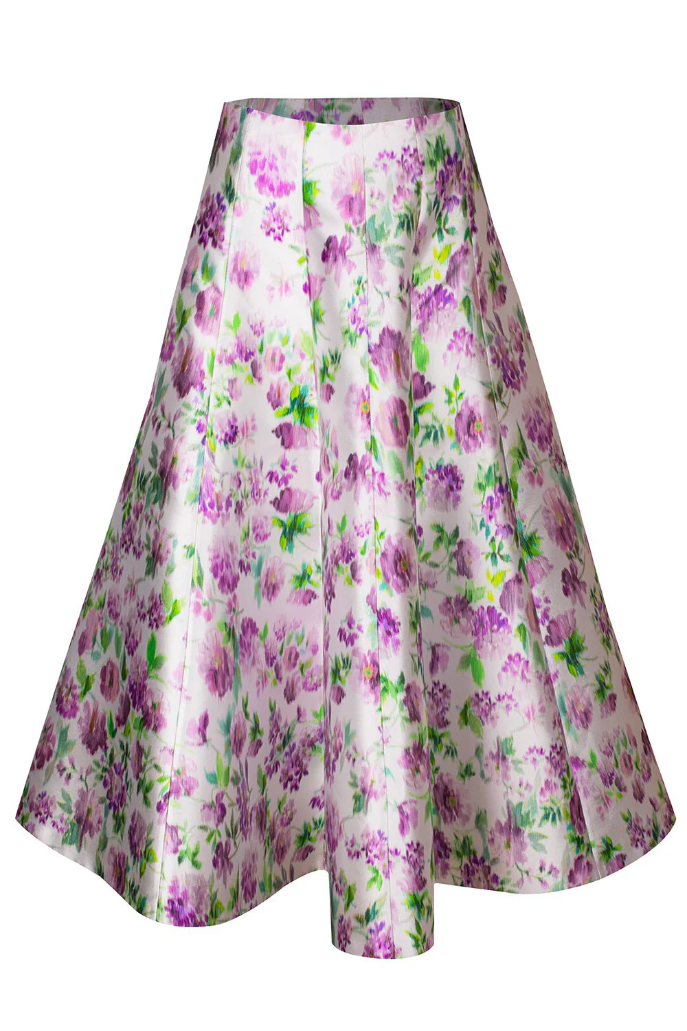 Floral Midi Skirt