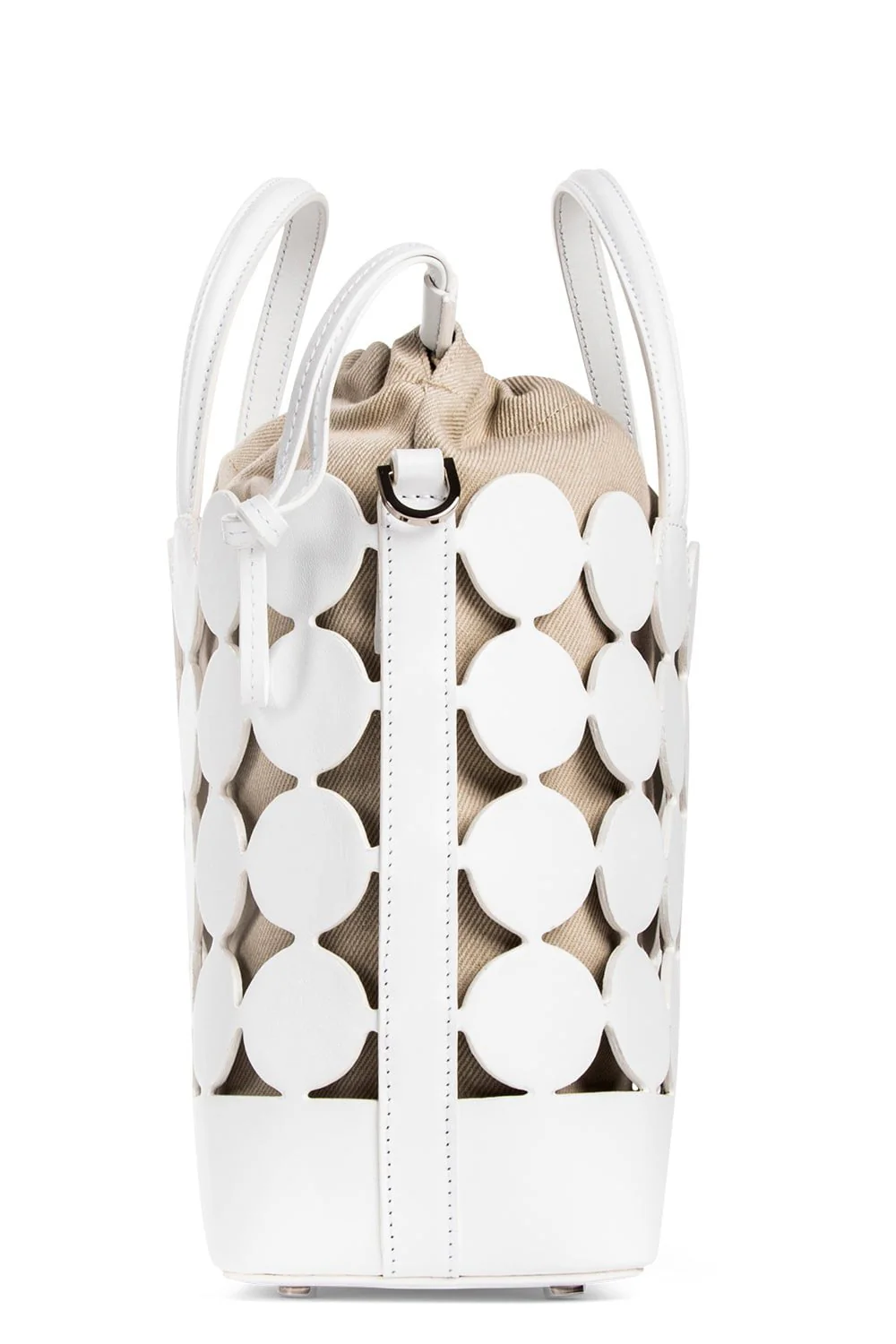 Bulles Bucket Bag - White Sand - Image 6