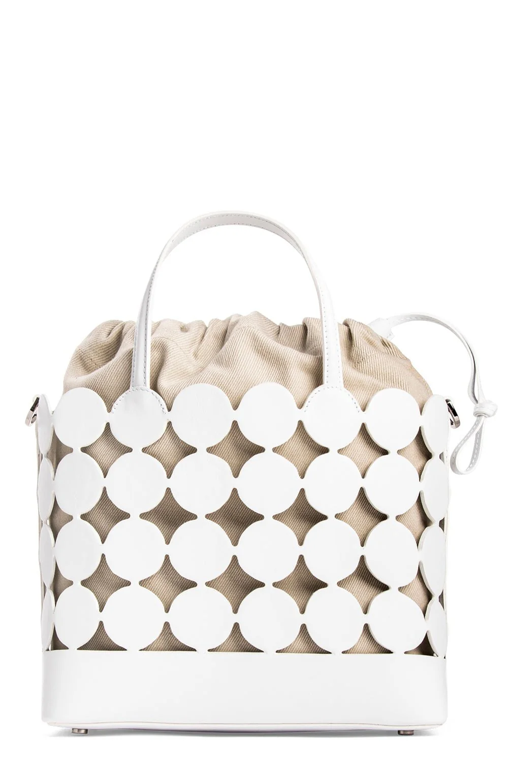 Bulles Bucket Bag - White Sand - Image 7