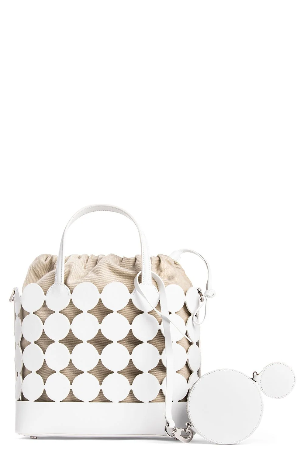 Bulles Bucket Bag - White Sand - Image 8