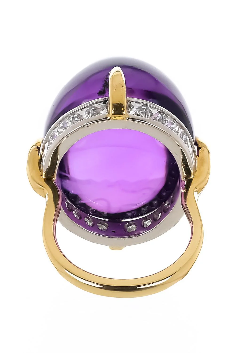 Amethyst Diamond Ring - Image 6