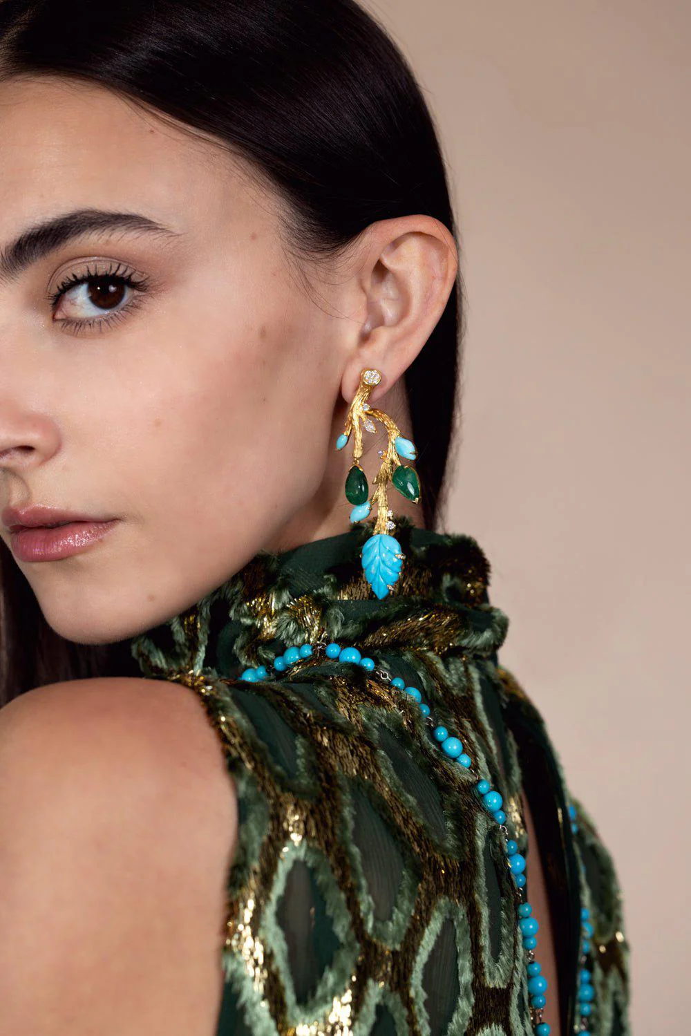Botanica Branch Earrings - Image 2